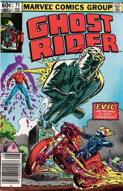 Ghost Rider Newsstand 71 1982 Prices Ghost Rider Series