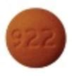 Pill Finder 922 Orange Round Medicine