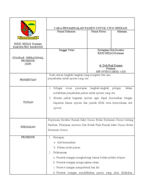 Sop Ibs Rsud Bedas Kertasari Pdf