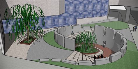 Memorial Garden Design on Behance