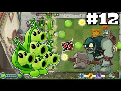 PLANTS VS ZOMBIES 2 PEA POD MAX LEVEL VS ZOMBIES EPIC GAMEPLAY