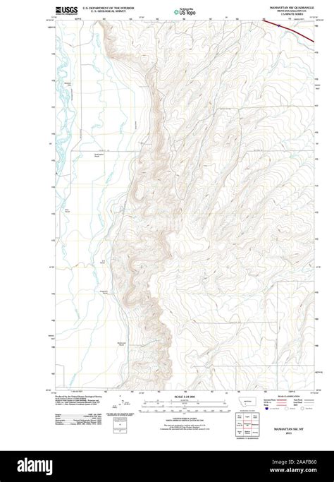 Manhattan montana map hi-res stock photography and images - Alamy