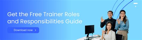 Trainer Roles And Responsibilities A Comprehensive Resource PDF Guide