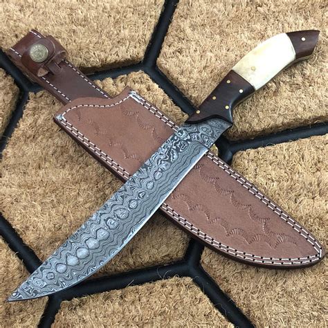 Legendary Beauty: Damascus Steel Bowie Knives for Collectors