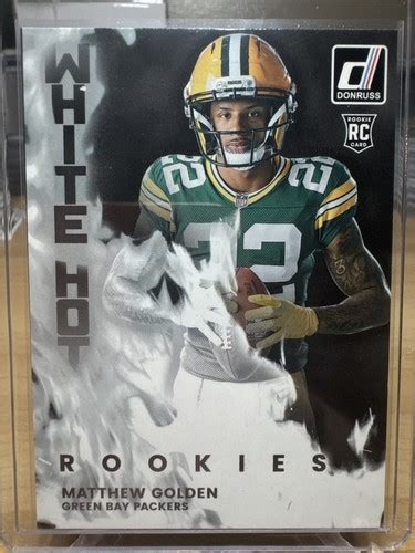 Donruss Matthew Golden White Hot Rookies RC EBay