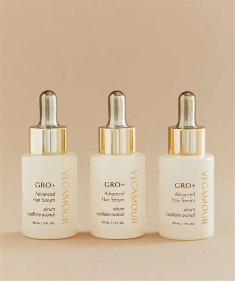 Gro Advanced Hair Serum 3 Pack Hemp Vegamour