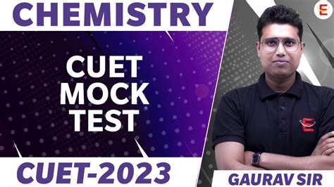 Cuet Chemistry Mock Test Chemistry Domain Cuet Mock Test By