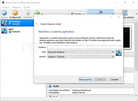 Como Crear M Quina Virtual En Virtualbox Y Configurarla