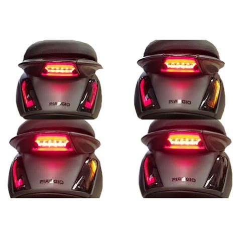 Power Knipperlichtset Led Matrix Achter Piaggio Zip Smoke