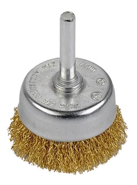 Brosse M Tallique Rotative Laiton Soucoupe Mm Leroy Merlin