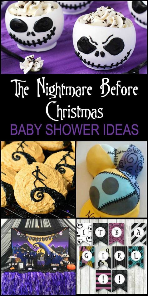 Nightmare Before Christmas Baby Shower Food Ideas