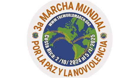 Presentaci N De La Marcha Mundial Por La Paz Y La Noviolencia En El