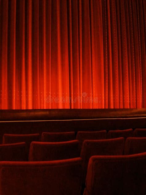 Red Curtain With Audience Stock Image Image Of Friends 19295519