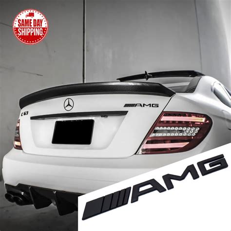 AMG Emblem 3D Badge Mercedes Car Styling Trunk Sticker Decal Etsy