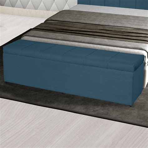 Ba Cal Adeira Recamier Estofada Para Quarto Cama Vit Ria Cm Suede