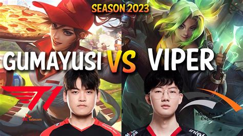 T Gumayusi Vs Hle Viper Gumayusi Sivir Vs Viper Zeri Adc Kr Ranked