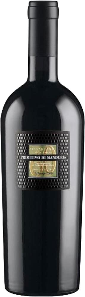 Cantine San Marzano Primitivo Di Manduria Sessantanni DOP Magnum 1 5l