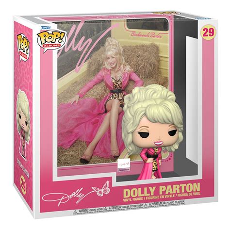 Dolly Parton POP Albums Vinyl Figure Backwoods Barbie 9 Cm Collectors Hu