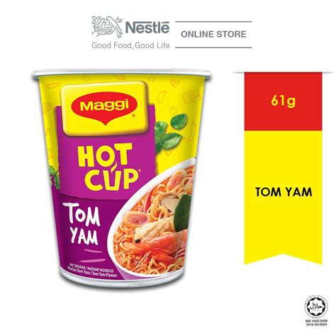 Maggie Hot Cup Tomyam G Shopee Malaysia