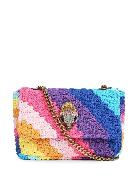 Kurt Geiger Crochet Kensington Cross Body Bag Editorialist