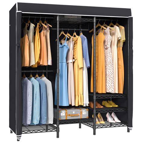 VIPEK V5C Medium Covered Clothes Rack Heavy Duty Portable Closet ...