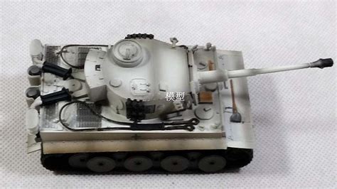 WWII German Tiger I Tank SS LAH Kharkov 1943 Winter 1 72 Finished Easy