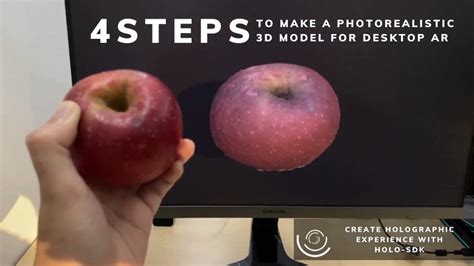 Tutorial on how to make 3D model with a smartphone and visualize it in ...