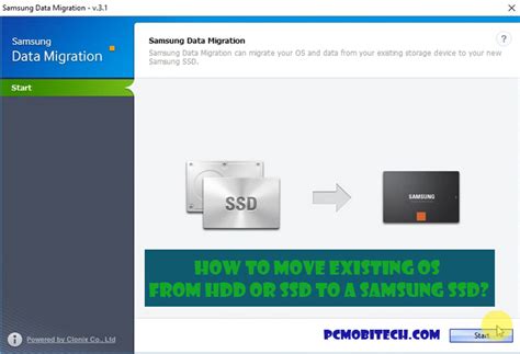 How To Move Existing Os From Hdd Or Ssd To A Samsung Ssd