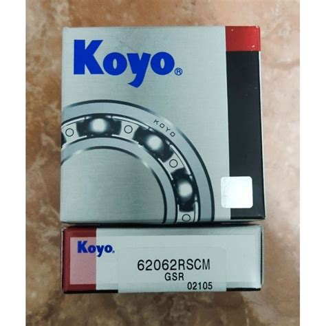 6206-2RS Koyo japan Bearing ( 30x62x16 ) | Shopee Philippines