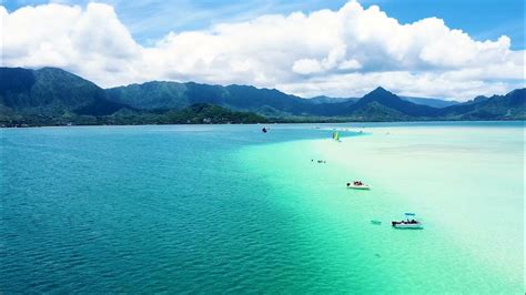 Best Sandbar In The World Kaneohe Bay Sandbar Youtube