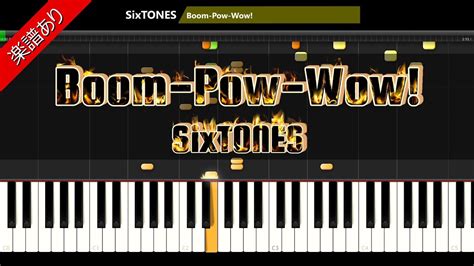 Boom Pow Wow Sixtones Youtube