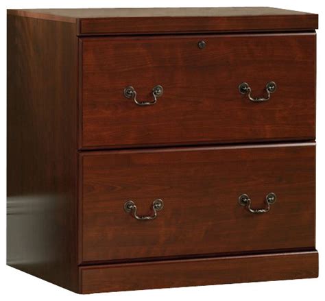 Sauder Sauder Heritage Hill 2 Drawer Lateral Wood File Cabinet In Classic Cherry Filing