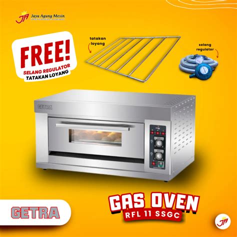 Jual Getra Gas Baking Oven RFL 11SSGC Oven RFL 11SSGC GETRA Oven Gas