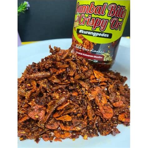 Sambal Viral Sambal Sedap Kak Faa Pedas Bilis Crispy Garing Petai