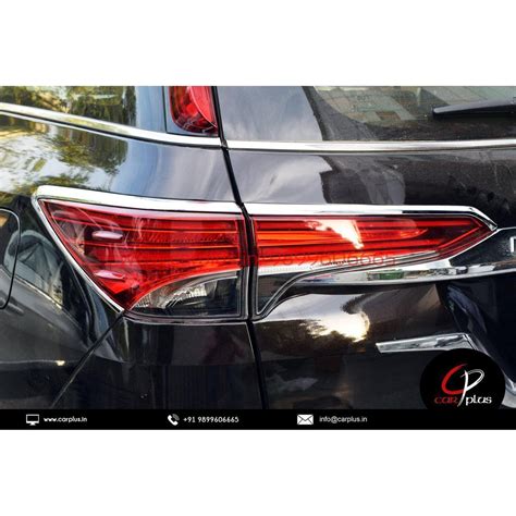 Kmh Tail Light Chrome For Toyota Fortuner 2nd Gen Carplus