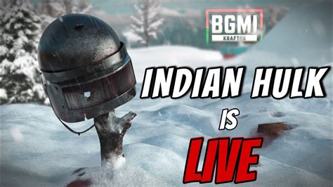 Bgmi Live Telugu Indian Hulk Yt Road To K Bgmi Bgmitelugu Rp