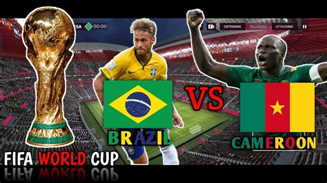 Fifa World Cup First Match 🇧🇷 Vs 🇨🇲bad Ass Gmr Youtube