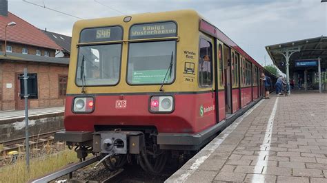 Mitfahrt In Der S Von Westend Bis K Nigs Wusterhausen In Der Br