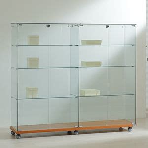 Contemporary Display Case T Italvetrine Freestanding