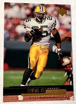 1999 Upper Deck Gold 86 Dorsey Levens Green Bay Packers NFL EBay