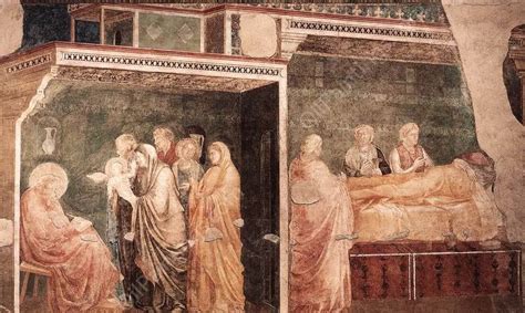 Scenes From The Life Of St John The Baptist 2 Birth And Naming Of The