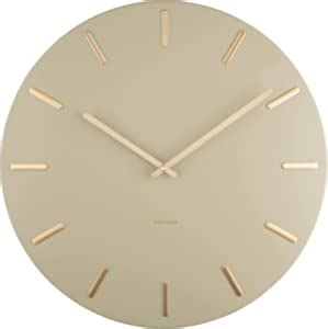 Karlsson Ka Og Charm Horloge Murale Vert Olive Cm Amazon Fr