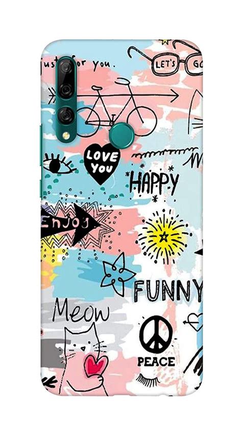 VediArt Designer Printed Polycarbonate Plastic Back Cover For Honor Y9