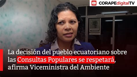 La decisión del pueblo ecuatoriano sobre las Consultas Populares se