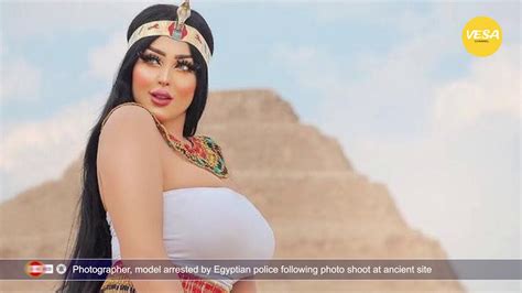 Photographer And Model Arrested By Egyptian Police Following Photo Shoot At Ancient Site Youtube