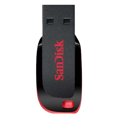 Buy SanDisk Cruzer Blade 32GB USB 2 0 Flash Drive SDCZ50 032G B35 Red