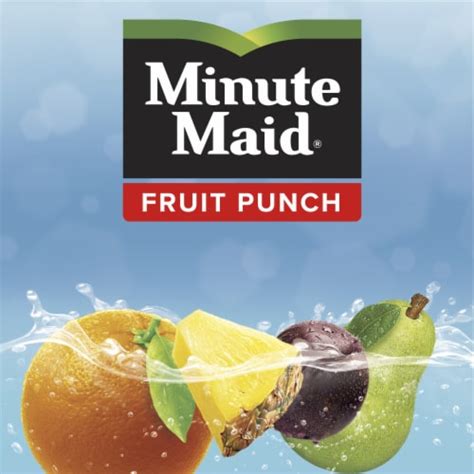 Minute Maid Fruit Punch Made With Real Fruit Juice 6 Ct 16 9 Fl Oz