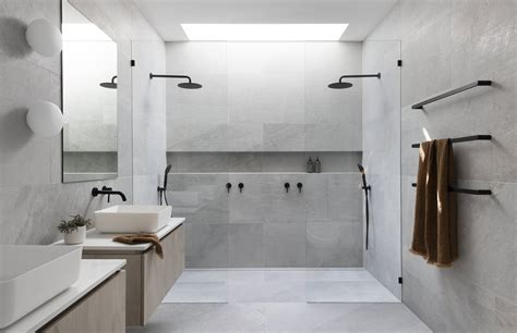 Can I Use Large Tiles In A Shower — Zephyr Stone In 2020 Modern