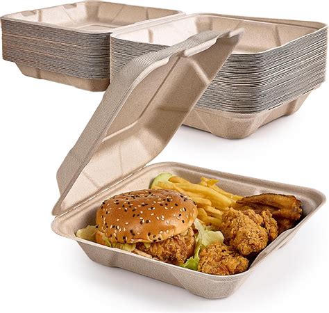 Amazon Urth Pak Inch Biodegradable Take Out Food Containers