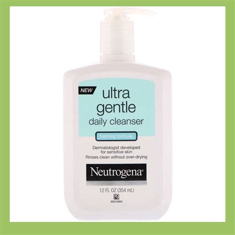 Neutrogena Ultra Gentle Daily Cleanser Foaming Formula 12 Fl Oz 354 Ml Shopee Thailand